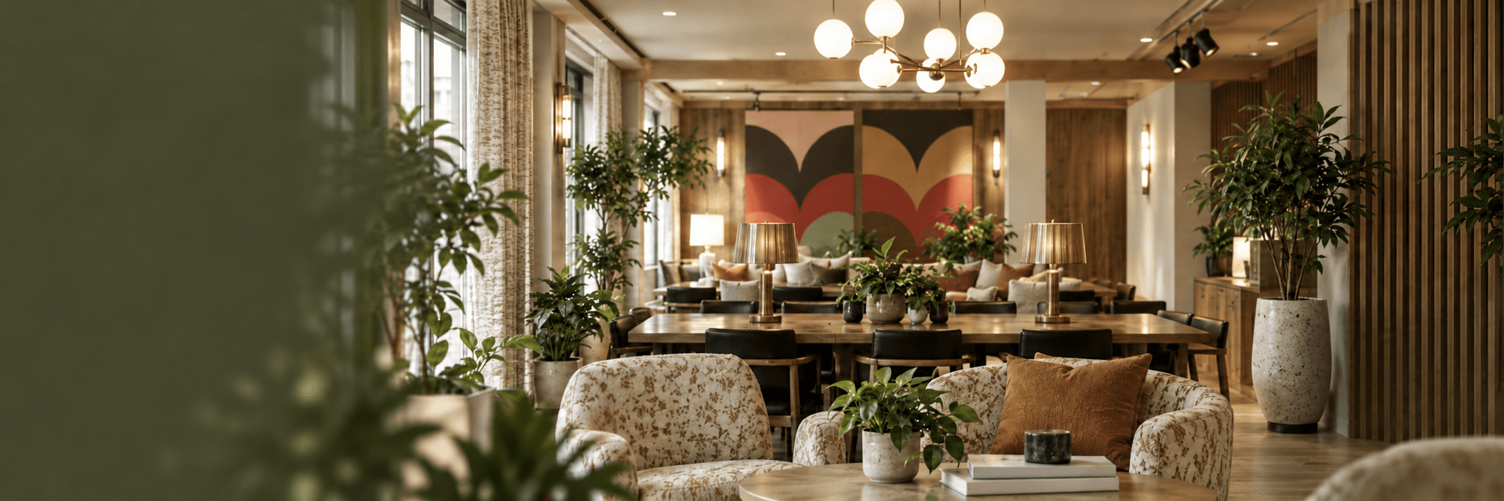 The Eades residential interior